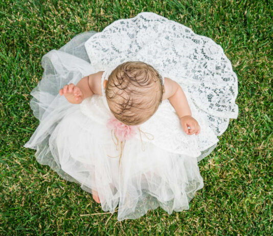 Ubranka do chrztu dla dziewczynki